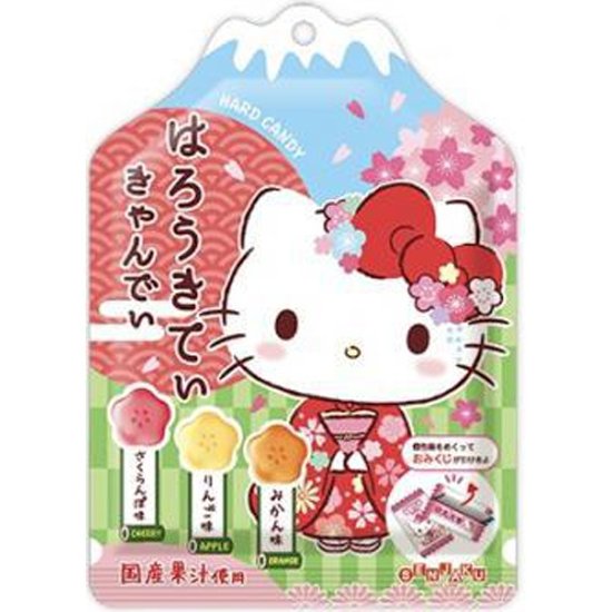 扇雀飴 はろうきてぃきゃんでぃ６５ｇ ×10画像
