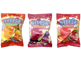 やおきん ダイヤモンドリングキャンディー １個 ×24 【送料込】(一部地域別途)の画像