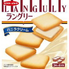 イトウ製菓 ラングリー バニラクリーム１２枚   ×6の画像