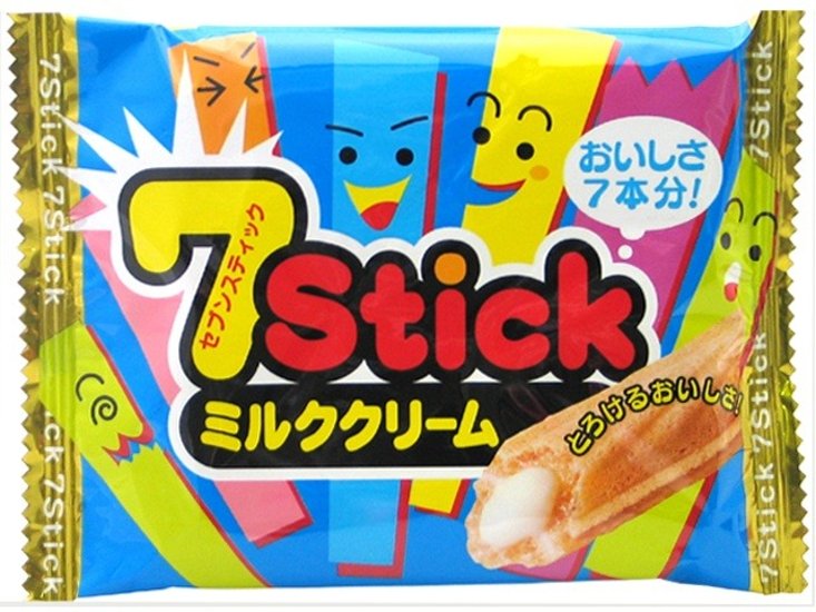 やおきん セブンスティックミルククリーム ７本  ×12 【送料込】(一部地域別途)画像
