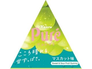 カンロ ピュレグミプチ三角 マスカット１３ｇ ×24 【送料込】(一部地域別途)の画像