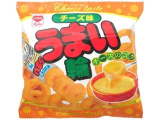 やおきん うまい輪 チーズ味１７ｇ ×30 【送料込】(一部地域別途)の画像
