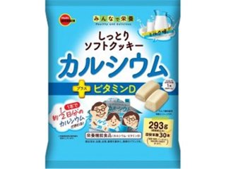 ブルボン しっとりソフトクッキーカルシウム２９３ｇ ×12 【送料込】(一部地域別途)の画像