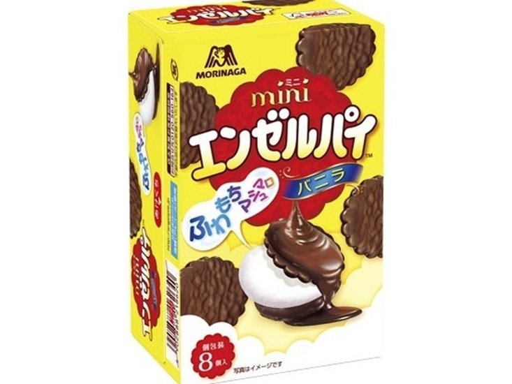 森永 ミニエンゼルパイバニラ８個 ×5 【送料込】(一部地域別途)画像