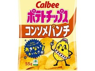 カルビー ポテト コンソメパンチ５５ｇ ×16 【送料込】(一部地域別途)の画像