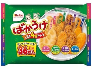 栗山米菓 Ｎばかうけアソート ３６枚  ×10 【送料込】(一部地域別途)の画像