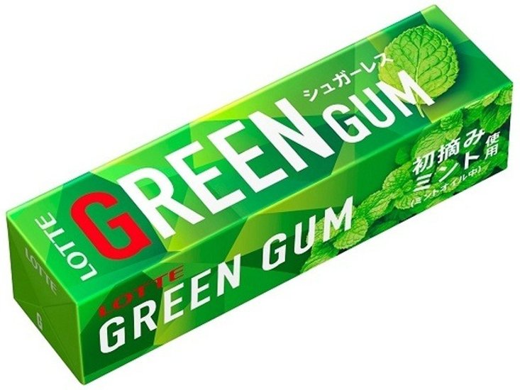 ロッテ グリーンガム ９枚 ×15 【送料込】(一部地域別途)画像