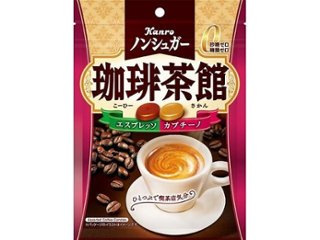 カンロ ノンシュガー珈琲茶館 ７２ｇ ×6 【送料込】(一部地域別途)の画像