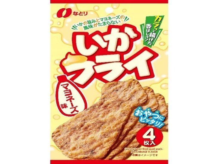 なとり いかフライマヨネーズ味４枚 ×10 【送料込】(一部地域別途)画像