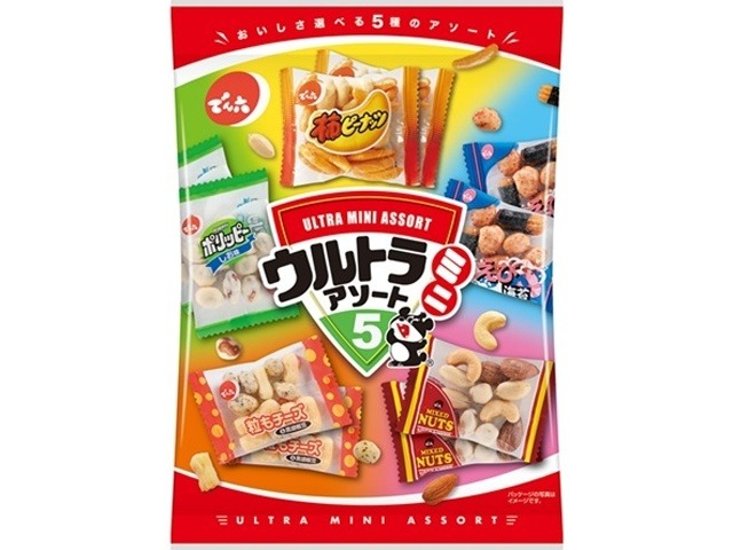でん六 ウルトラミニアソート２００ｇ   ×12 【送料込】(一部地域別途)画像