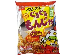 ベビースター ぐるぐるもんじゃソース味 ×12 【送料込】(一部地域別途)の画像