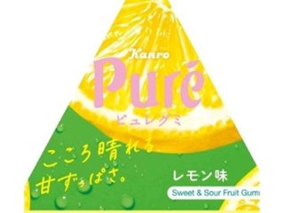カンロ ピュレグミプチ三角 レモン１３ｇ ×24 【送料込】(一部地域別途)の画像