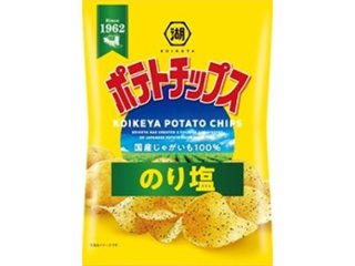 湖池屋 ポテトチップス のり塩５５ｇ ×12 【送料込】(一部地域別途)の画像