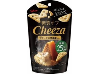 グリコ 糖質オフチーザ ダブルチーズの黒胡椒仕立て ×10 【送料込】(一部地域別途)の画像