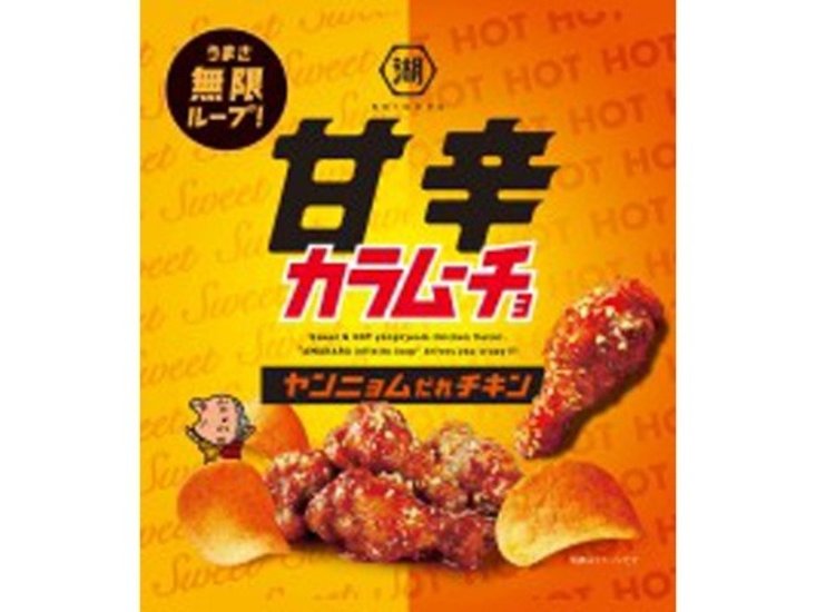 湖池屋 甘辛カラムーチョヤンニョムだれチキン５３ｇ ×12 【送料込】(一部地域別途)画像