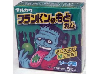 丸川製菓 フランＫンのもとガム  ×18 【送料込】(一部地域別途)の画像