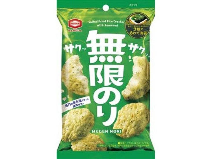 亀田 無限のり ３１ｇ ×10 【送料込】(一部地域別途)画像