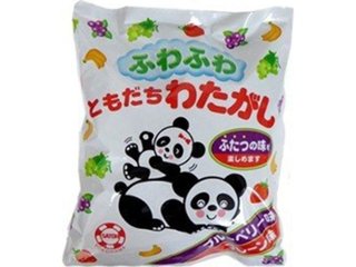 さとう ふわふわともだちわたがし２個 ×72 【送料込】(一部地域別途)の画像