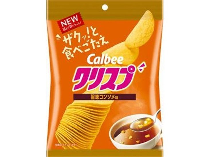 カルビー クリスプ旨味コンソメ味４５ｇ ×16 【送料込】(一部地域別途)画像