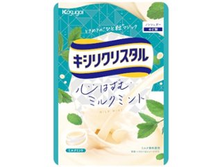 春日井製菓 キシリクリスタル ミルクミントのど飴７１ｇ ×6 【送料込】(一部地域別途)の画像