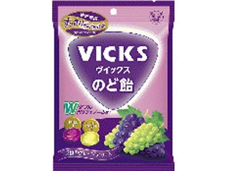 ヴイックス のど飴 ２種のグレープアソート７０ｇ ×6 【送料込】(一部地域別途)画像