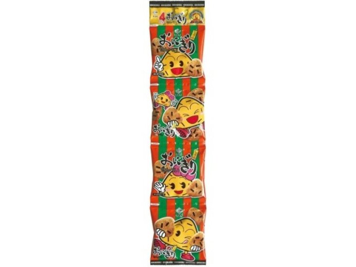 マスヤ ４連おにぎりせんべい ×12 【送料込】(一部地域別途)画像