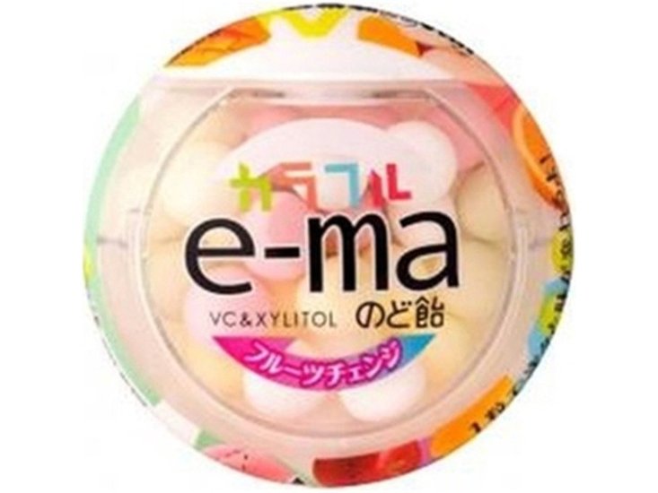 ピピン ｅ−ｍａのど飴容器カラフルフルーツチェンジ ×6 【送料込】(一部地域別途)画像