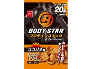 ボディスター プロテインスナックコンソメ味４２ｇ ×24 【送料込】(一部地域別途)の画像