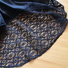 レースが彩る＊体のラインを拾わないAラインシルエット＊ラウンド裾＊ふんわり綿素材のノースリーブトップス＊d-tp515画像