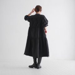 季節の変わり目にぴったり＊大人カジュアルに映える＊シルエットを調整できるドローコード＊ティアードジャケット＊d-jk3001画像