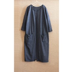 フロントオープン＊軽やか大人カジュアル＊シーズンレスに活躍＊綿素材＊ロング＊羽織り＊カーディガン＊画像