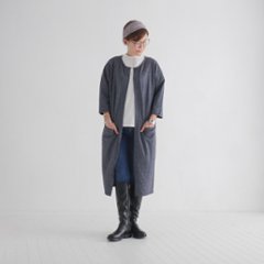 フロントオープン＊軽やか大人カジュアル＊シーズンレスに活躍＊綿素材＊ロング＊羽織り＊カーディガン＊画像