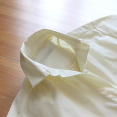 着丈2展開＊スキッパー襟＊こなれ感あるゆったりデザイン＊七分袖＊フレアワンピース＊無地＊d-dr2002画像