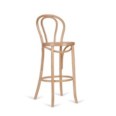 Paged Bentwood Bar Stool No.1840 / Pure Materialの画像