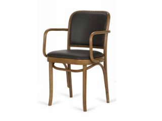 Paged Bentwood ArmChair No.811　JOSEF HOFFMAN the classic Thonet / Pure Material / Cushion Seatの画像