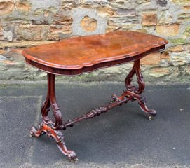 Victorian rosewood table画像