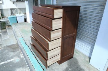 平成 和箪笥六段 Japanese chest of drawers画像