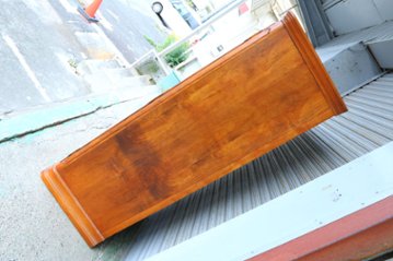昭和レトロ／洋風家具　サクラ ３ドアワードローブ／Daniel画像