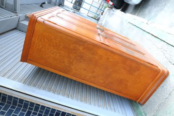 昭和レトロ／洋風家具　サクラ ３ドアワードローブ／Daniel画像