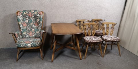 Ercol furniture (armchair)画像