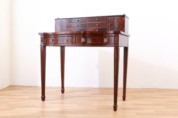 Inlaid Mahogany Bonheur du jour画像