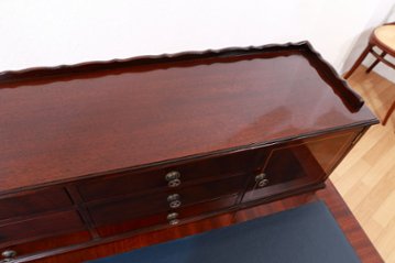 Inlaid Mahogany Bonheur du jour画像