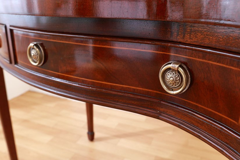 Inlaid Mahogany Bonheur du jour画像