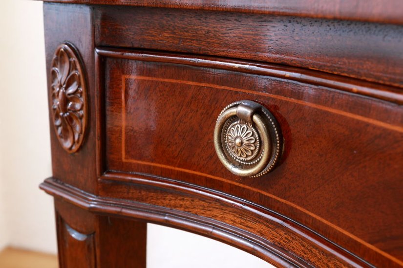 Inlaid Mahogany Bonheur du jour画像