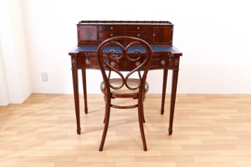 Inlaid Mahogany Bonheur du jour画像