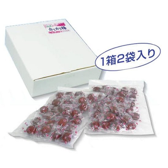 カリカリ梅(中国産)　大箱画像