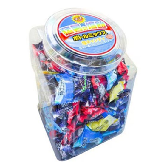 【業務用】塩飴 猛暑 熱中症対策　猛暑de塩飴　ボトルミックス　1ボトル800g入り ミックス画像