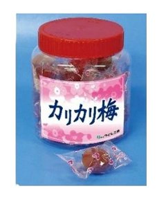 カリカリ梅(中国産)　ボトルの画像