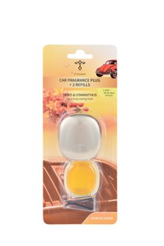 Car Fragrance Plug "Dews & Osmanthu" (Gold)の画像