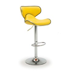 カウンターチェア ピュア　イエローの画像